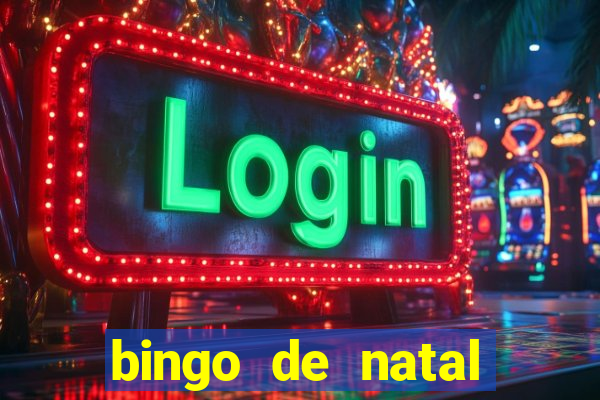 bingo de natal para imprimir gratis